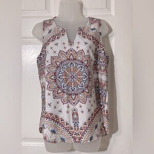 A new women’s sleeveless blouse